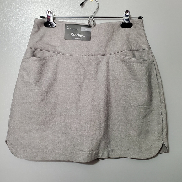 Walter Hagen Dresses & Skirts - NWT Walter Hagen Women's Gray Mini Skirt Work Out Athletic Skort Size Small